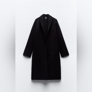 Zara Felt Texture Coat